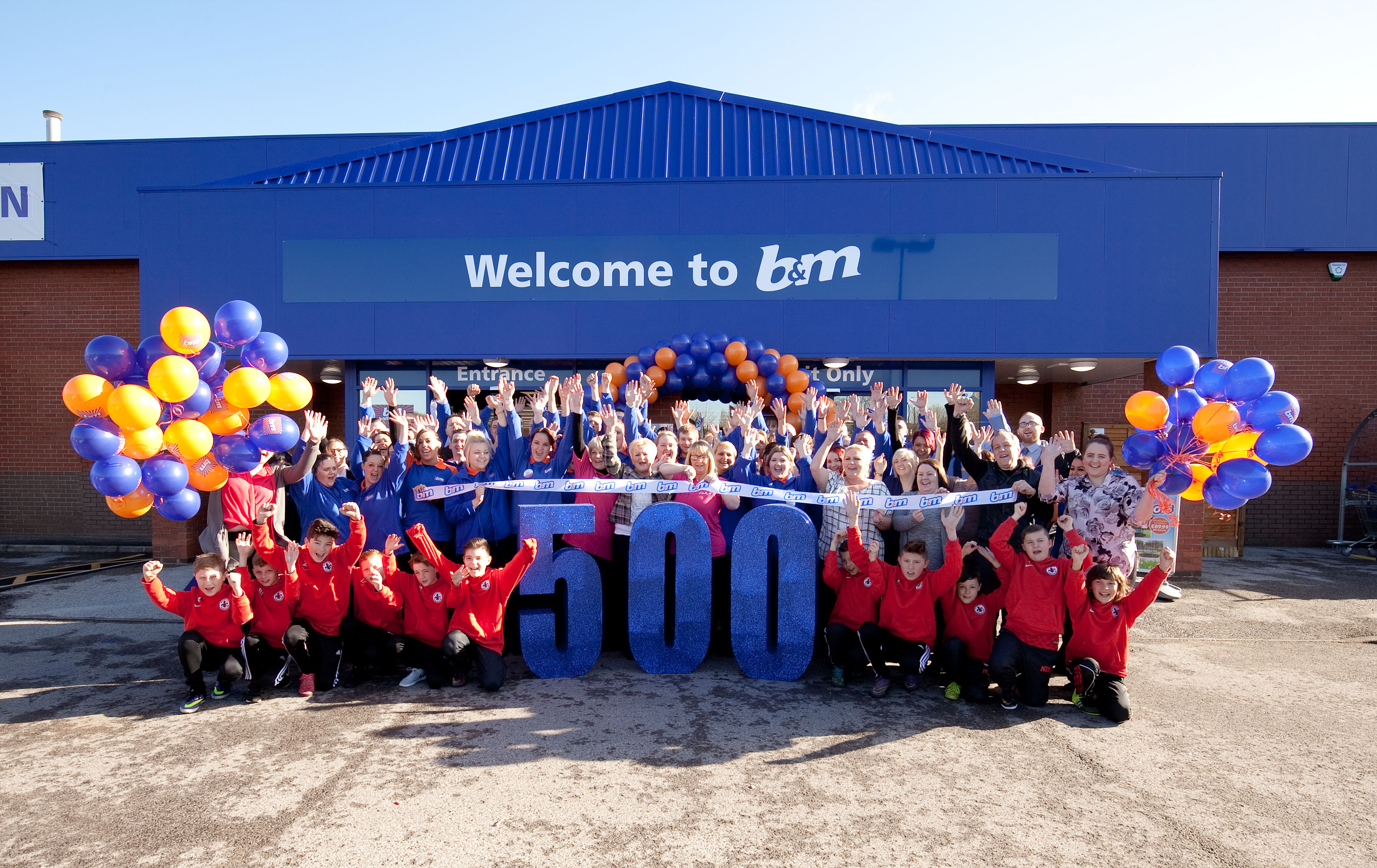 500th Store Opening Mansfield Baums Lane