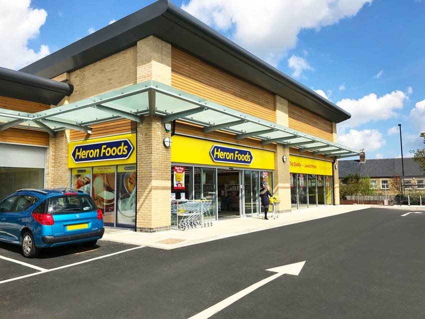 Front of Store - Heron Foods