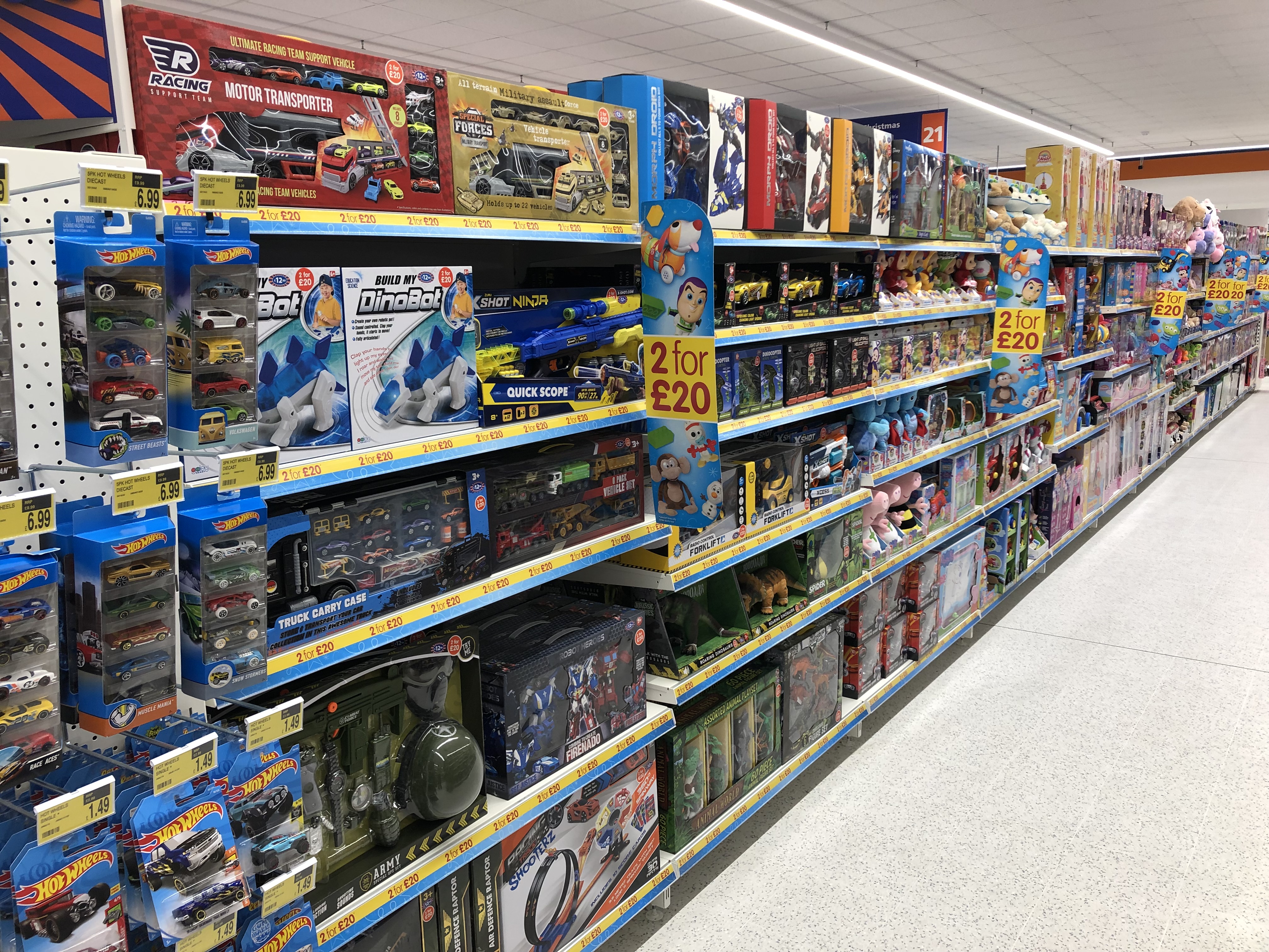 2 for £20 Toys